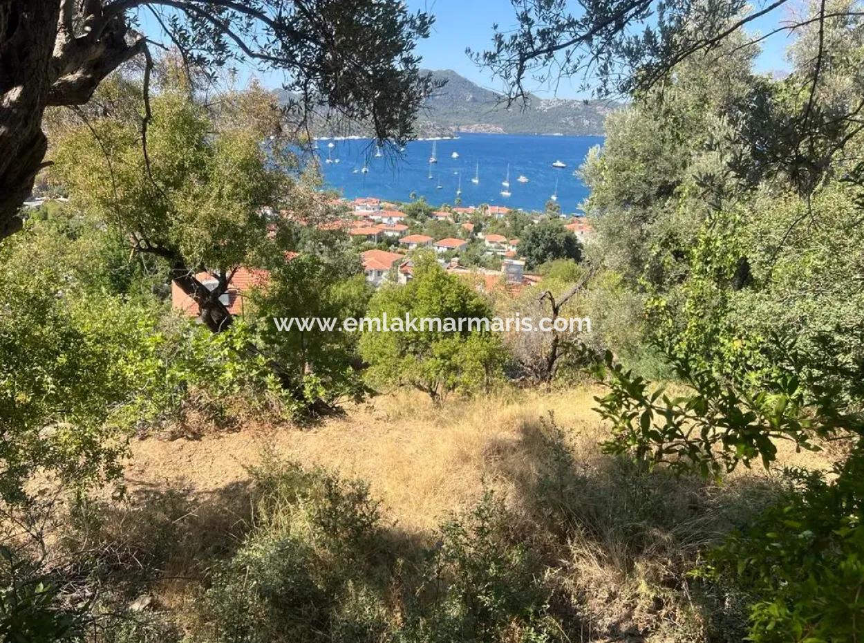 Grundstück Zum Verkauf In Marmaris Selimiye Nachbarschaft Mit Meerblick 5200M2, Geeignet Für Den Bau Von 2 Villen Oder Hotelbau