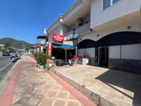 Shop For Sale 90M2 On The Main Street In The Center Of Armutalan, Marmaris