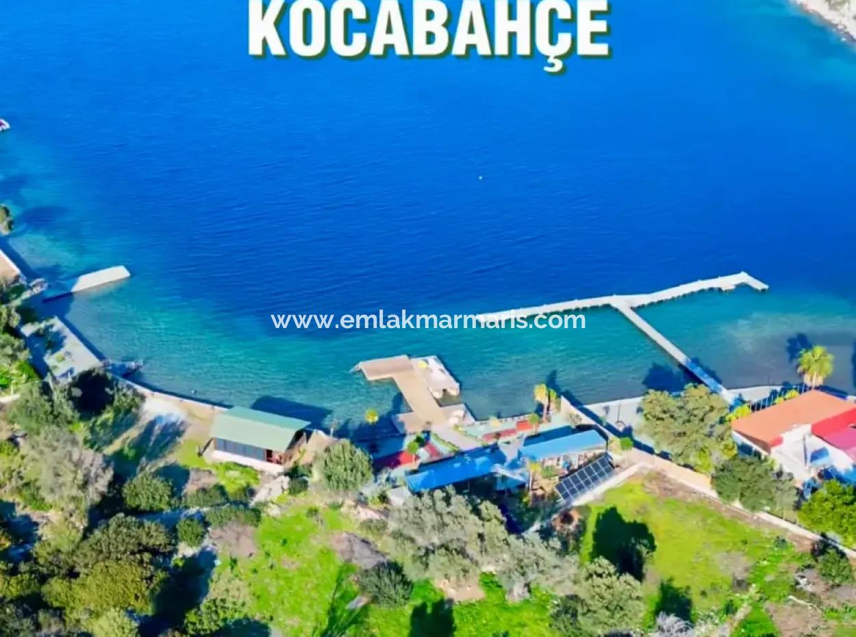 Marmaris İlçesi Bozburun Mahallesinde Deniz Kenarı 500M2 Yatırımlık Satılık Arsa